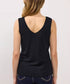 Newport Twain Merino Reversible Tank/Singlet - Black