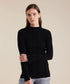 Marco Polo Essential Rib Knit - Black