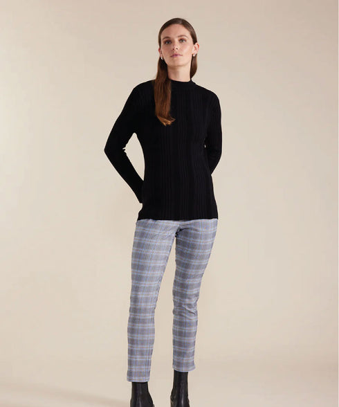 Marco Polo Essential Rib Knit - Black