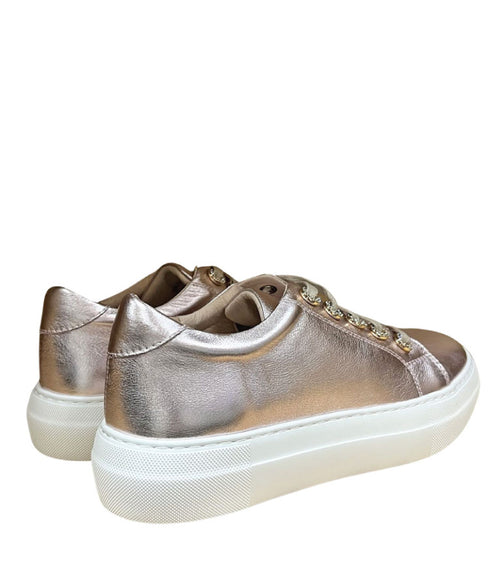 Gelato Zilch Lace up Sneaker - Rose /Gold