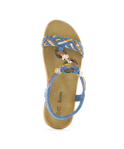 CC Resorts Xtra Sandal - Denim Multi