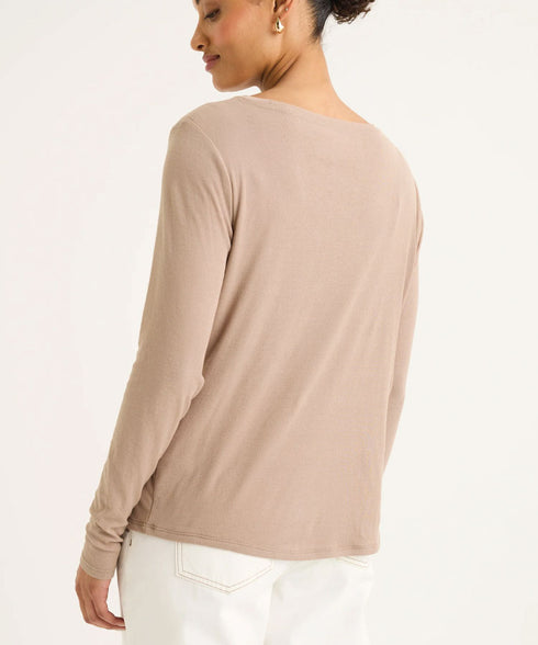 Yarra Trail Ice Layer Tee - Sandstone