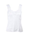Essence Lingerie - Cutaway Lace Singlet -White