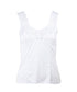 Essence Lingerie - Cutaway Lace Singlet -White