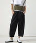 Marco Polo Soft Barrel Leg Pants - Black