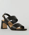 Bresley Spero Heel Sandal - Black
