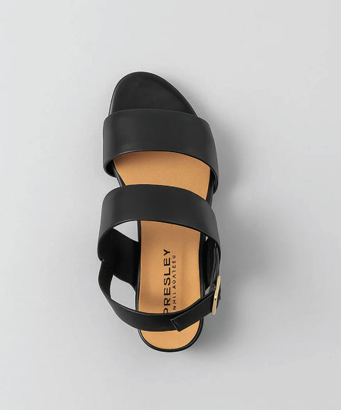 Bresley Spero Heel Sandal - Black