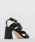 Bresley Spero Heel Sandal - Black