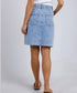 Elm Atlas Denim Skirt - Blue
