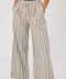 Duo Brooke Striped Pant - Natural Stripe
