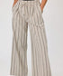 Duo Brooke Striped Pant - Natural Stripe
