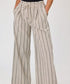 Duo Brooke Striped Pant - Natural Stripe