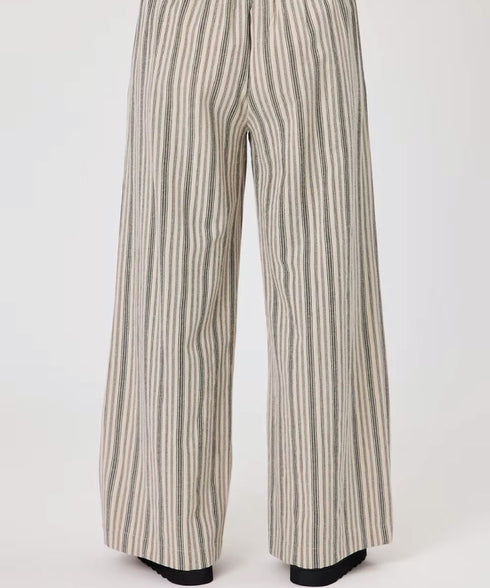Duo Brooke Striped Pant - Natural Stripe