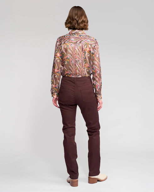 Vassalli Studio Jean Slim Full Length - Merlot
