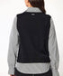 Newport Nicole Merino Vest Women's Top - Black/Stripe