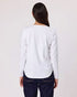 Duo Essential Long Sleeve Tee - White Lines Print