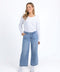 Elm Izzy Wide Leg Jeans Vintage Blue