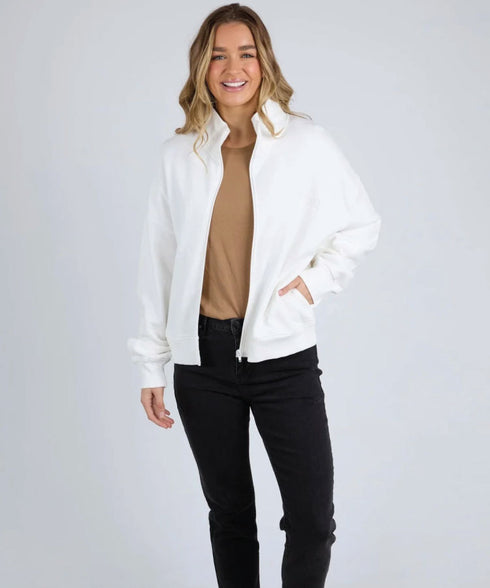 Foxwood Ember Zip Thru - Winter White