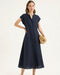 Yarra Trail Bodhi Dress - Navy