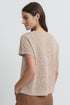 Yarra Trail Lona Tee - Clay/Ecru