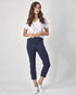 7/8 Skinny Leg  Pull on Pant Navy 271LW