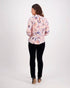 Long Sleeve Top with Ruffle Neck - Lullaby Vassalli