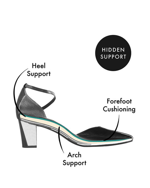 Tessa Mid Heel Frankie 4 Black