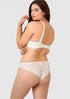 Sans Complexe Ariane Lace Brazilian Cut Brief - Ivory