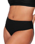 ArteSands Hues Monet Curve Fit Mid Rise Swim Pant Black