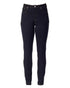 Vassalli Basket Weave Skinny Leg Jeans 5535 - Black