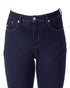 Vassalli Basket Weave Skinny Leg Jeans 5535 - Indigo