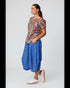 Black Stone Skirt- Riviera Blue