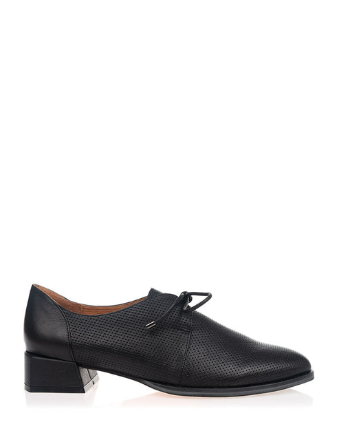Belle Scarpe Resits Lace up Shoe - Black