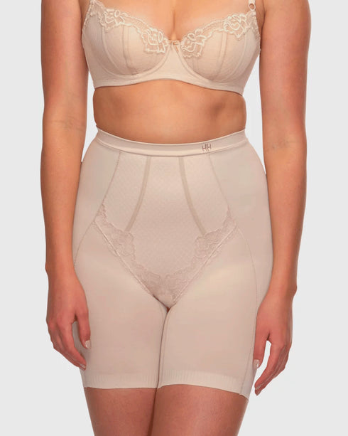 Hush Hush Boyleg Control Brief Silicone Leg