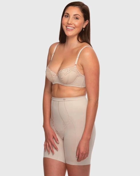 Hush Hush Boyleg Control Brief Silicone Leg