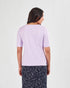Boat Neck Top Vassalli Lilac