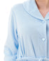 Givoni Mid Length Button Dressing Gown- Sky