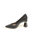 Capelli Rossi Heel Court Shoe CRW23-01 Black Ball
