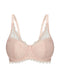 Triumph Essential Lace Balconette Bra - Nude Pink