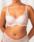 Triumph Essential Lace Balconette Bra - Nude Pink