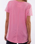 Elm Fundamentals V Tee Bright Pink