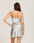 Ginia Silk Pintuck Chemise - Mist
