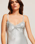 Ginia Silk Pintuck Chemise - Mist