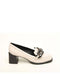 Capelli Rossi CRW23-06 Off White Grain Court Shoe