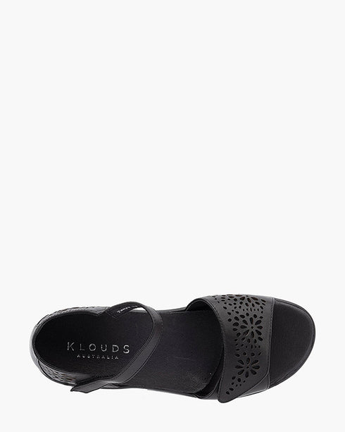 Klouds Tanya Sandal Black