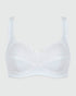 Naturana Pocketed Mastectomy Bra w Cotton Lining - Ecru