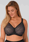Triumph Airy Sensation W01 Minimiser Bra - Black