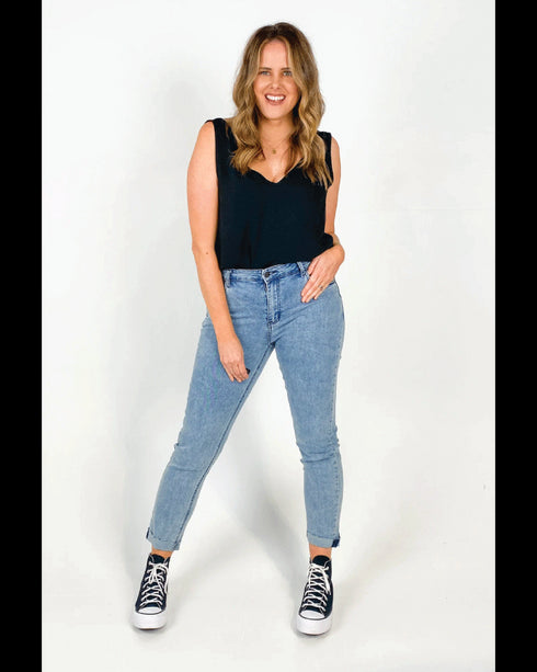 Mi Moso Tyler Cotton Denim Jeans