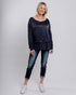 Moss Trixie Top - Navy