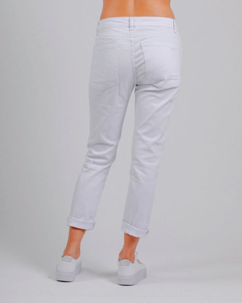Mi Moso Nora Cotton Jeans - White